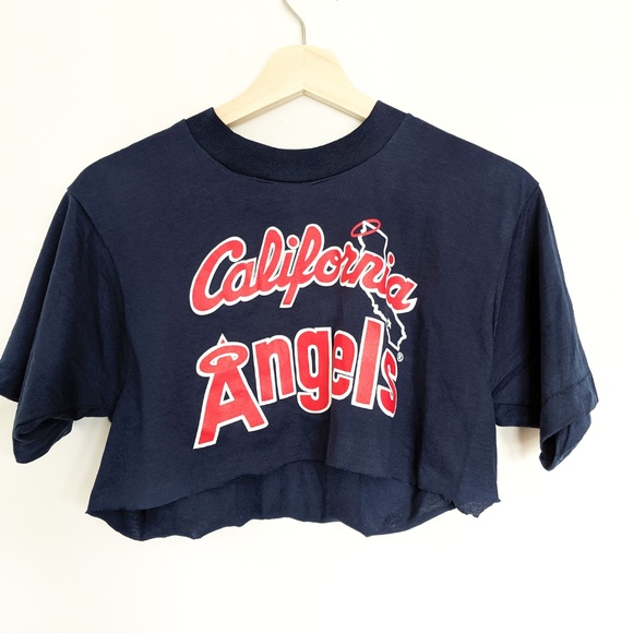 California Angels Crop Top - Picture 2 of 3